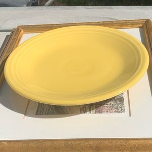 Fiestaware salad plate yellow